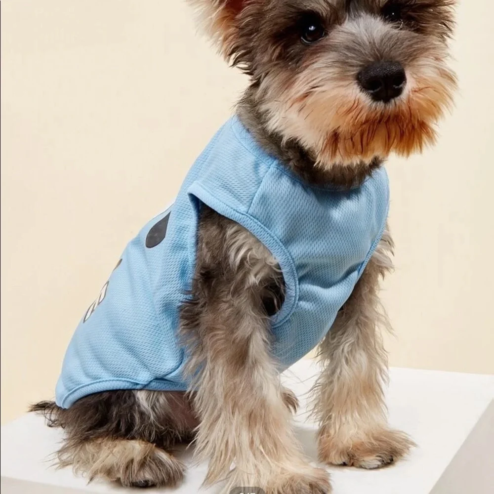 Cartoon Dog Print Pet Tank